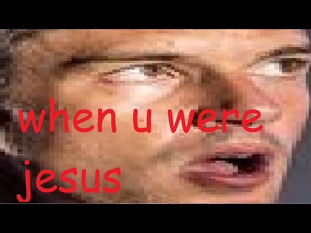 When You Were Young but everything is jesus