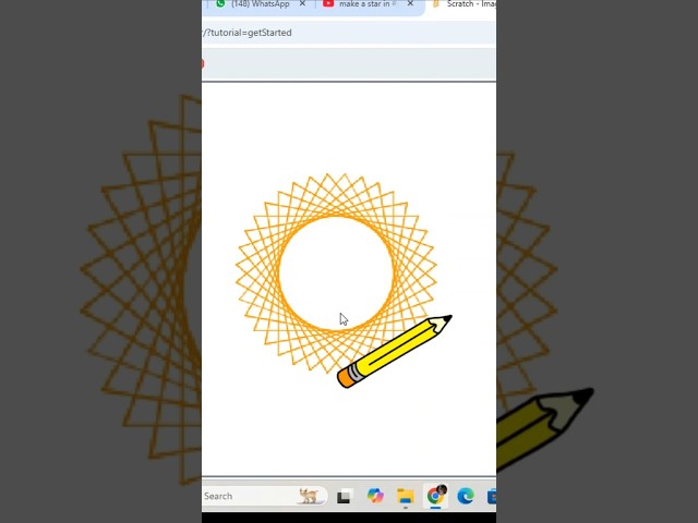 Best pen extension in Scratch #shorts #scratch #blockcoding #coding #scratchshorts #tech #viral
