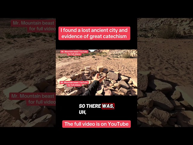 I found ❌a lost ancient city and evidence of a great catechism part one