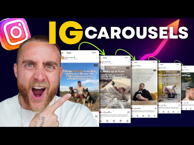 8 GENIUS Instagram Carousel Ideas to Get More Followers & Engagement!