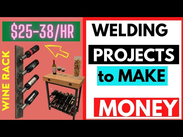 50+ WELDING PROJECTS WINE RACK - MAKE MONEY WELDING - welding project ideas - Weldingtroop