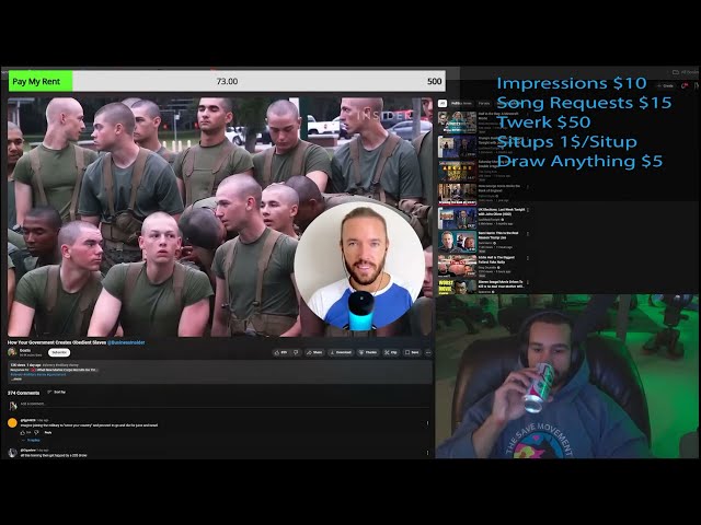 Vegan Gains Reacts To @GoatisReviews "How Your Government Creates Obedient Slaves...