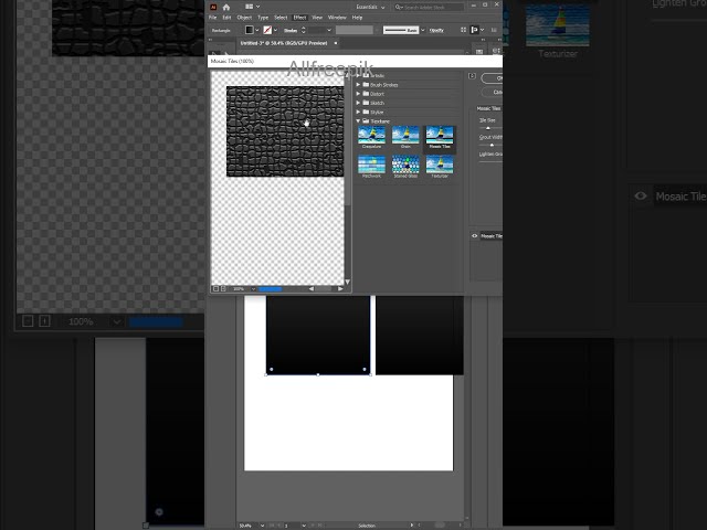 Black Leather Effect Texture #shorts #allfreepik  #illustratorcc