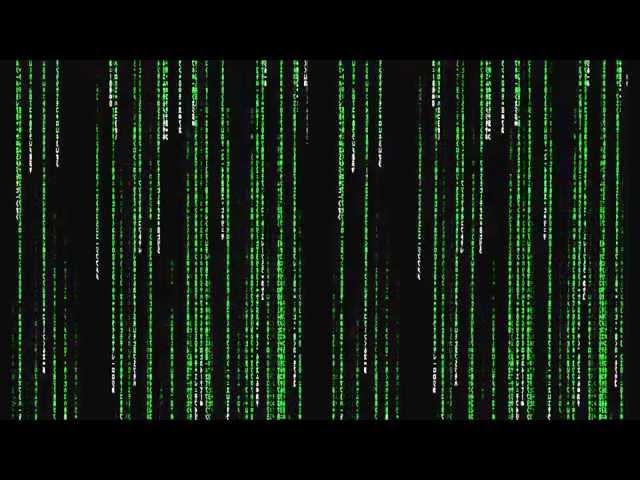 The Matrix Falling Code