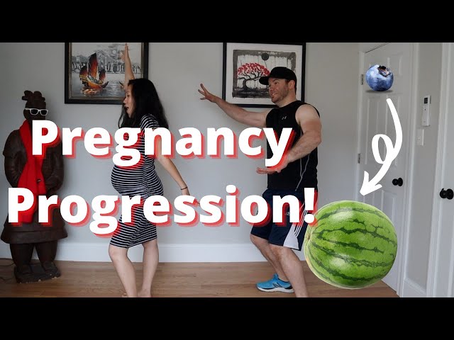 Pregnancy Dance and Baby Size- Week By Week Progression