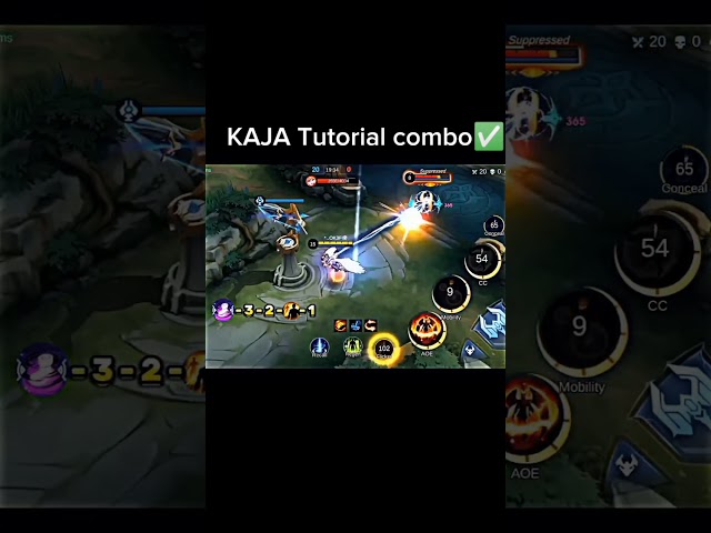 kaja tutorial combo✅ noob to pro✅