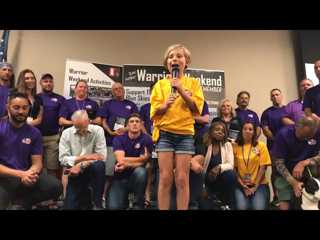 Gold Star daughter Chloe Smith sings tribute to fallen father, TACP SrA Brad Smith