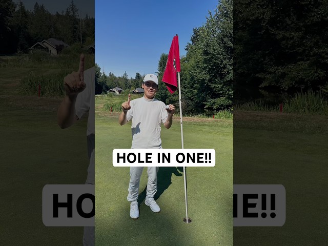 My 2nd Hole in One!! 1️⃣⛳️    #golf #holeinone