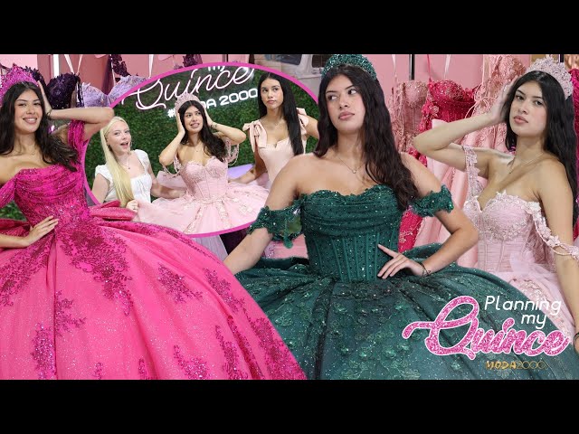 “BUY ME 2 DRESSES THEN!” | Planning My Quince EP 80