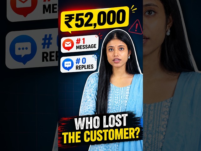 ₹52,000. 1 WhatsApp Message. 0 Replies. What Happened Next?