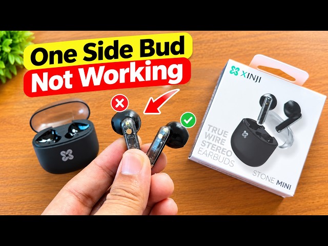 Stone Mini Earbud One Side Not Working