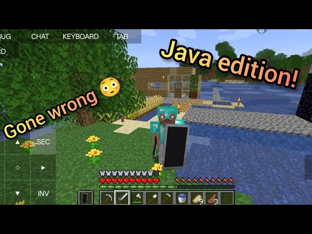 Minecraft Java edition (house tour) gone wrong😳