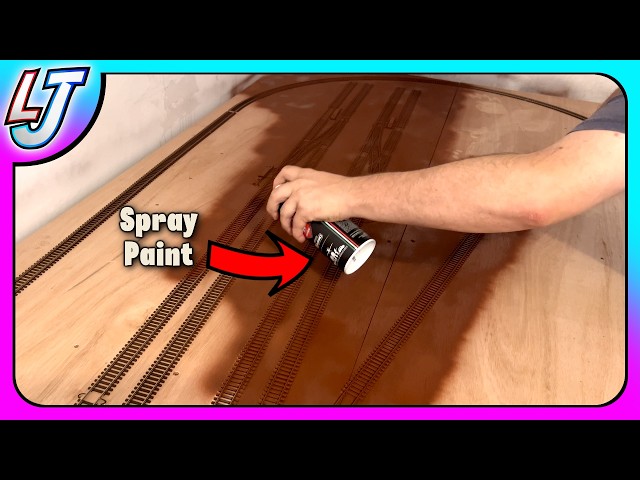 "Painting the Tracks" (Model Railway Build)