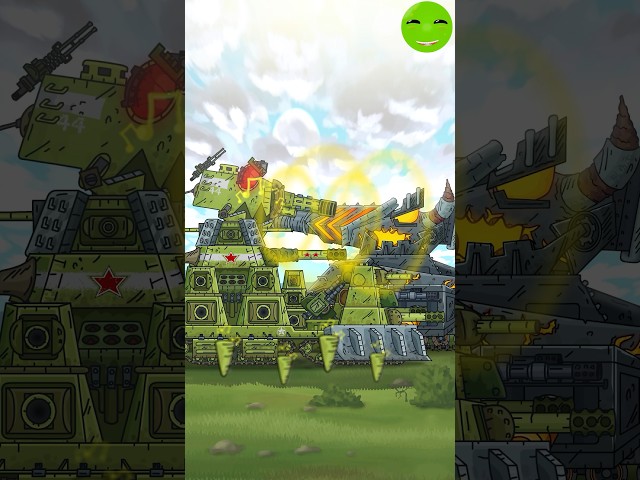 KV-44 Sonic Attack #gerand #kv44 #tankcartoons #shorts