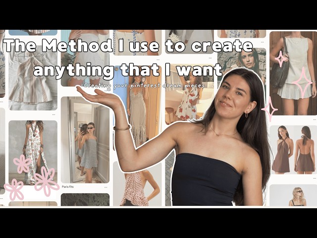 How I turn any Pinterest outfit into a sewing pattern | pattern breakdown pt. 3