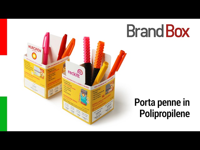 Portapenne PPL sagomato BrandBox  - Made in Italy by Proramillenote