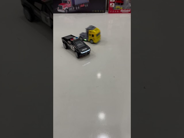 EPIC RC Police Car ASMR Unboxing 🚓 | Satisfying Lights & Siren Sound #Shorts