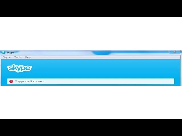 Skype Can’t Connect - How to Fix This Error