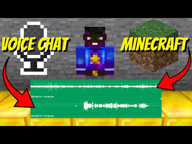 How to Record Minecraft Game Audio & Voice Chat Mod Separately!