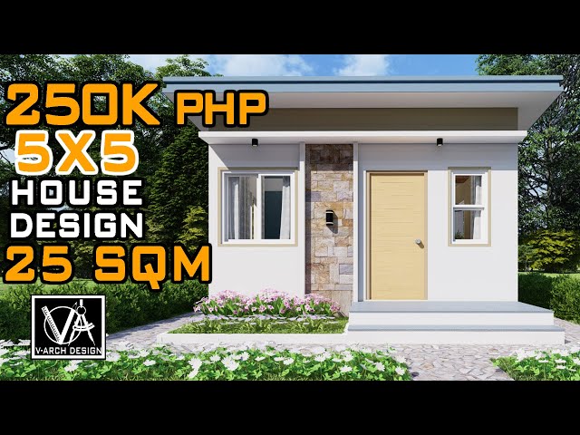 Small House Design (25 sqm)