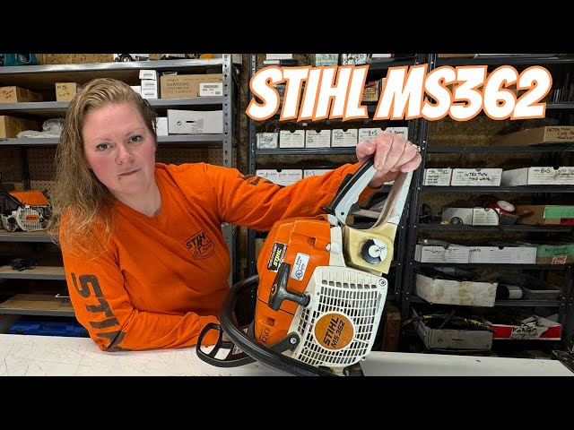 Stihl MS 362 Chainsaw!  Very HARD To Start And LOW On Power!  Let's Fix It!