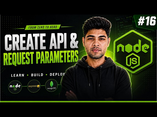 Create Your First REST API in Express.js | Request Params, Query & Body Explained