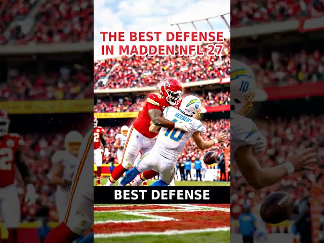 The BEST Defense in Madden 27! 🔒 (EASY Scheme) #shorts