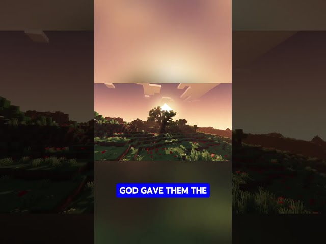 The Garden of Eden in Minecraft! #genesis #minecraft #cinematic