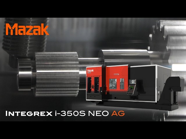 Hybrid multi-tasking machine with gear cutting and measurement INTEGREX i-350S NEO AG