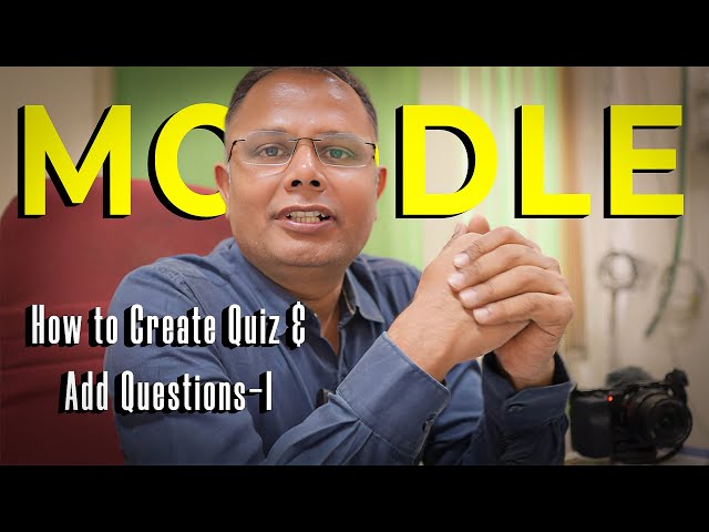 Get Started With Moodle: Easy Course Setup Tutorial! Moodle Tutorial-I