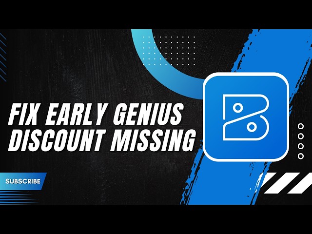 How to Fix Booking.com Early Genius Discount Missing 2026