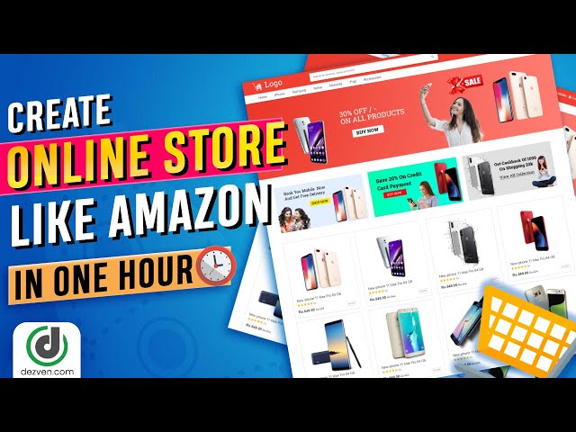How To Create Shopping Website Using HTML And CSS in 2023