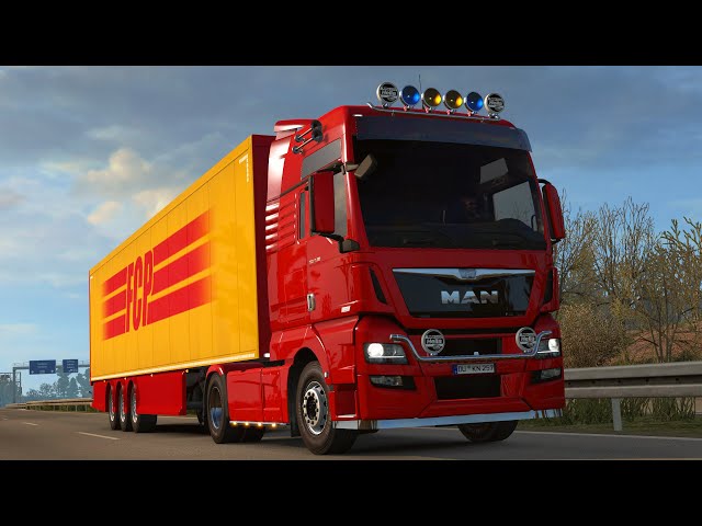 Transporting Empty Pallets | MAN TGX Euro 6 | Euro Truck Simulator 2 Gameplay