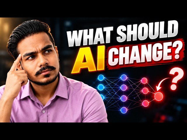 How Does AI Know What to Change? 🤯 | Backpropagation Explained