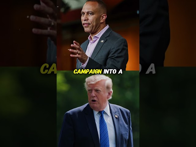 Hakeem Jeffries Takes Apart Trump’s Argument in Viral Speech 😳🔥 #Shorts