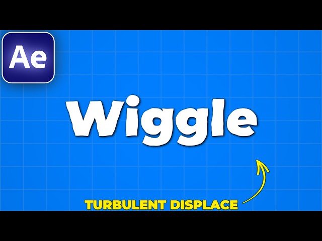How to Add WIGGLE TEXT in After Effects
