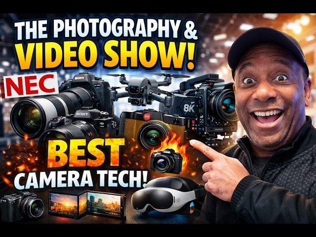 I Tested The Latest Camera Gear at NEC 2026 - My Honest Thoughts