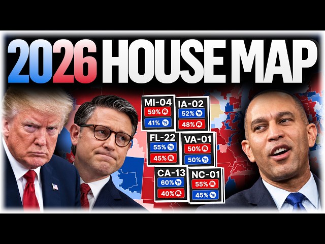 The 2026 House Map a Month From Election Day!