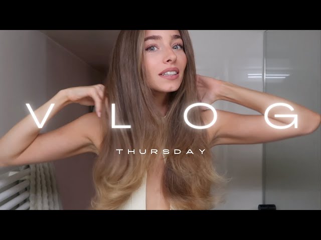 Daily vlog in Paris: Thursday | My new hair care routine