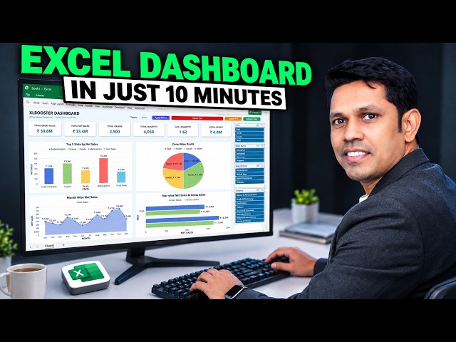 Stop Creating Excel Dashboards Manually! Try This 🔥