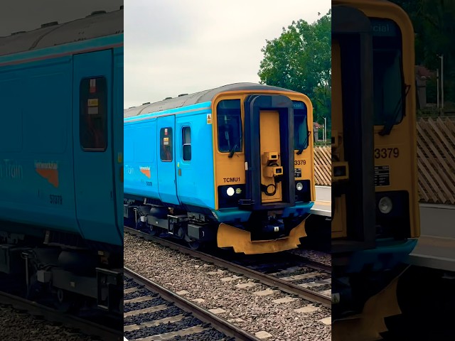 Class 153 Passing Through Chesterfield #shorts