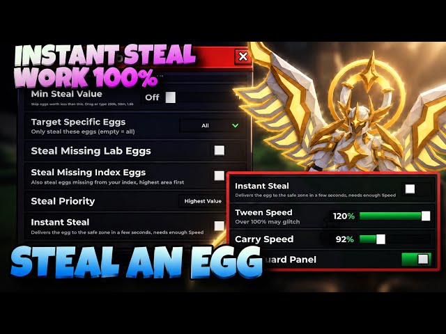 [KEYLESS] BEST STEAL AN EGG SCRIPT | INSTANT STEAL + ANTI GUARD AND MORE