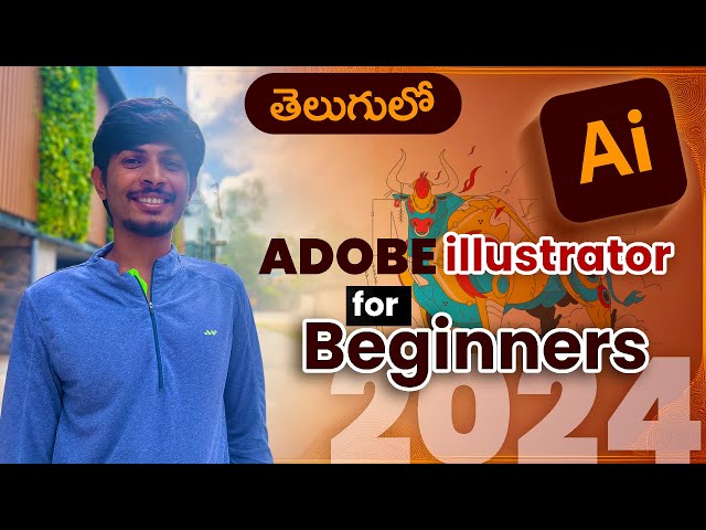 Learn Adobe Illustrator from Scratch - Beginner Tutorial in Telugu