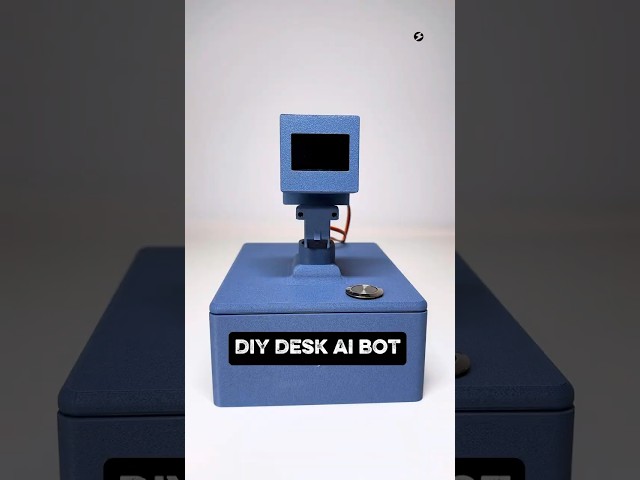 I Built my own AI Desk Buddy Powered by Two RaspberryPi and the OpenAI API #ai #engineer #diy #robot
