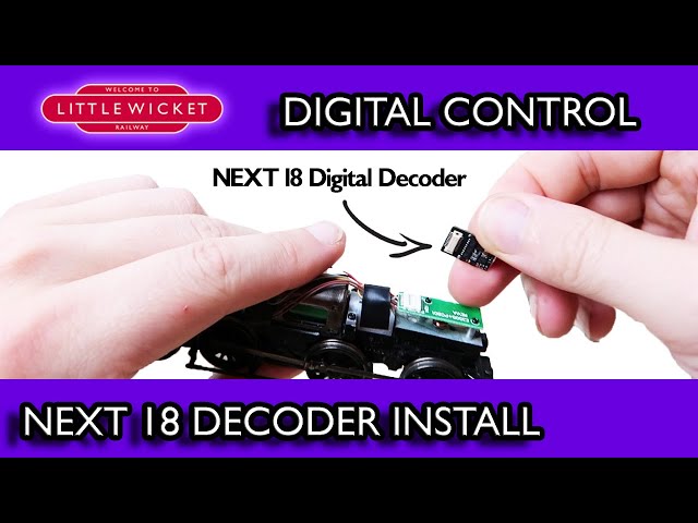 Bachmann Next18 DCC Digital Decoder (36-567) Installation into Bachmann Webb Coal Tank (35-051)