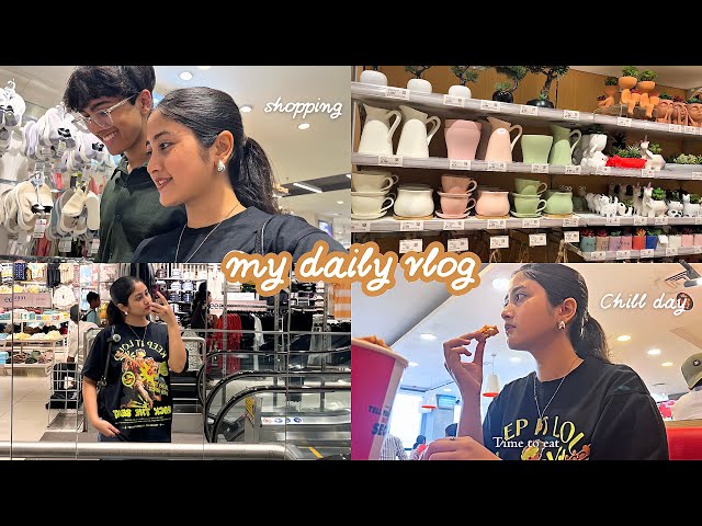 A day in my life🪴| shopping, filming in public, chill day, stepping out of my comfort zone, & more🌤️