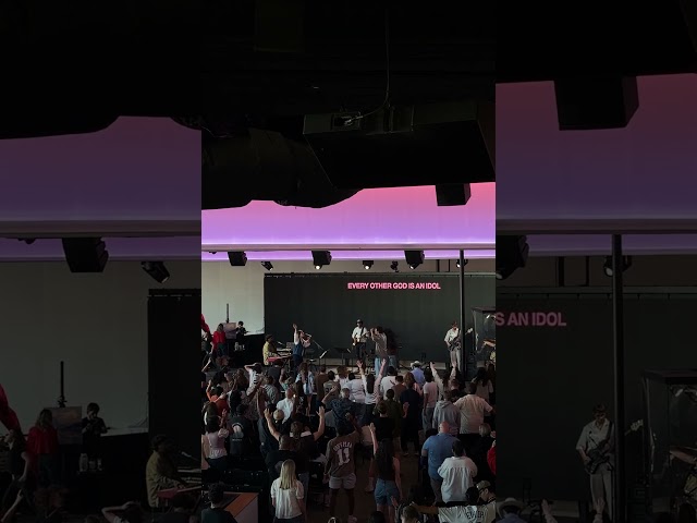 “Every other god is an idol” #upperroom #fyp #worship