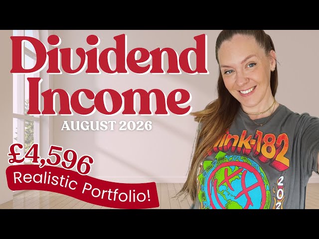 What My £4,596 Dividend Portfolio Paid Me This Month | Beginner Investing 