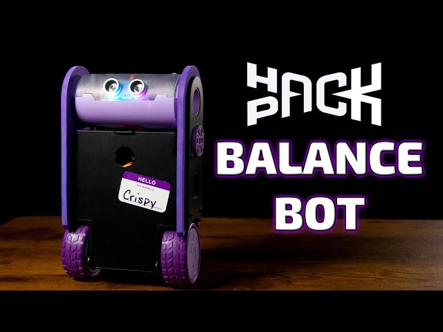 I Built the CrunchLabs Hack Pack Balance Bot… Can You Beat My RECORD Time?