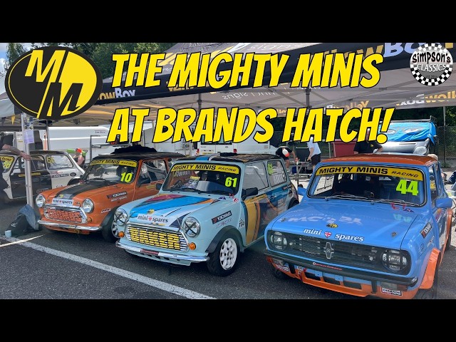 Classic Mini Racing! The Mighty Minis take on Brands Hatch!